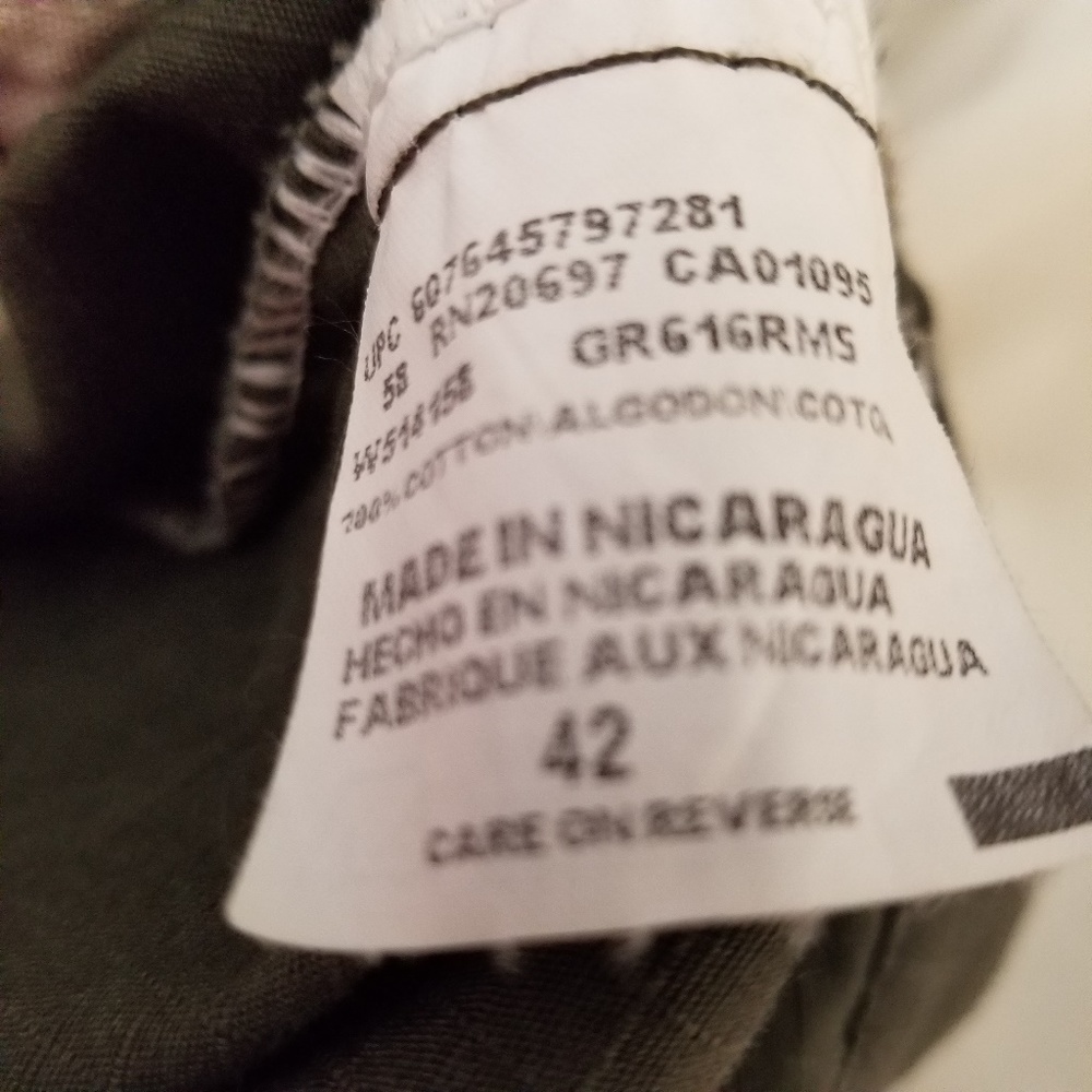 Dickies Mens Olive Shorts. - Picture 3 of 4